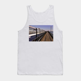 Southend on Sea Pier and Train Essex Tank Top